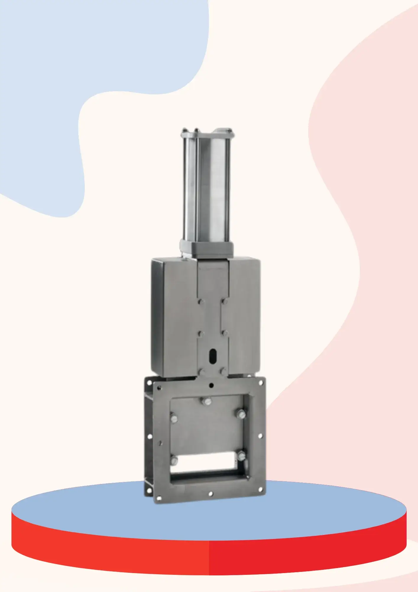 square-port-knife-gate-valve